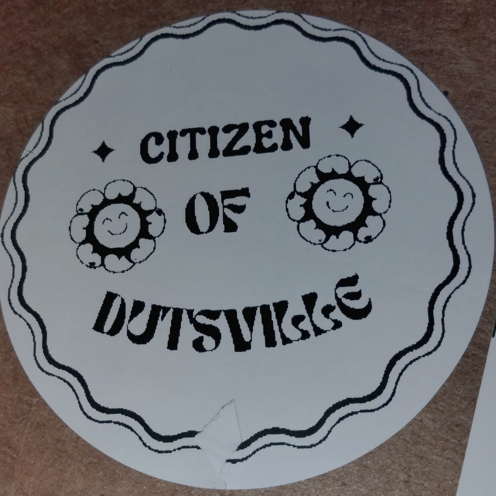Citizen of Dutsville Sticker